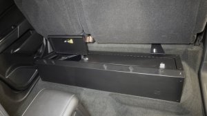 GMC Canyon Underseat Lockbox - Rear - Tuffy Products - Full Width with Pry-Guard Locking System - `14-`22